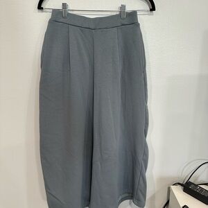 Women's Wide Leg light blue sweat Pants